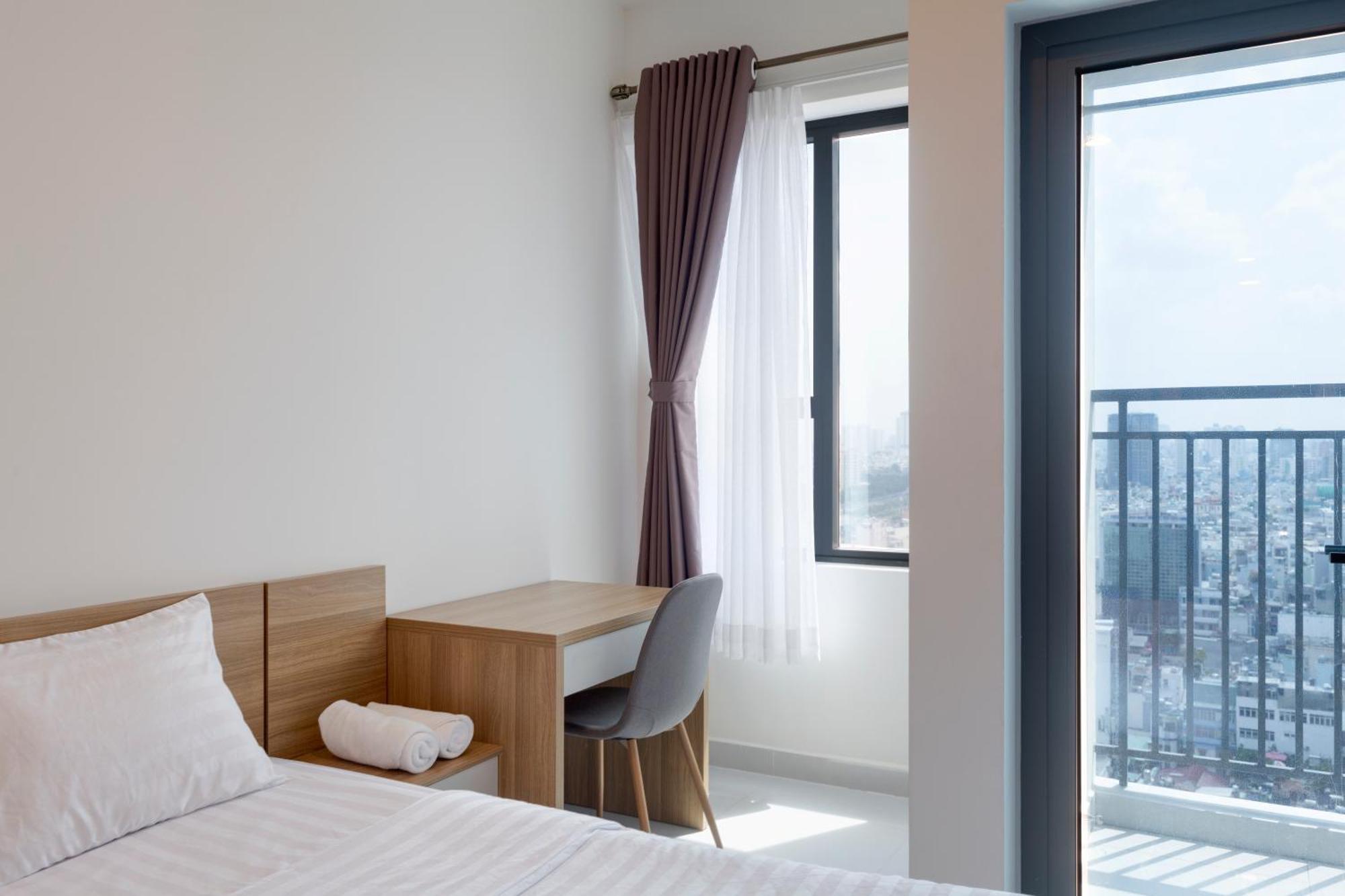 Smile Home - Soho Apartment Balcony - Modern Comfortable 호치민 외부 사진