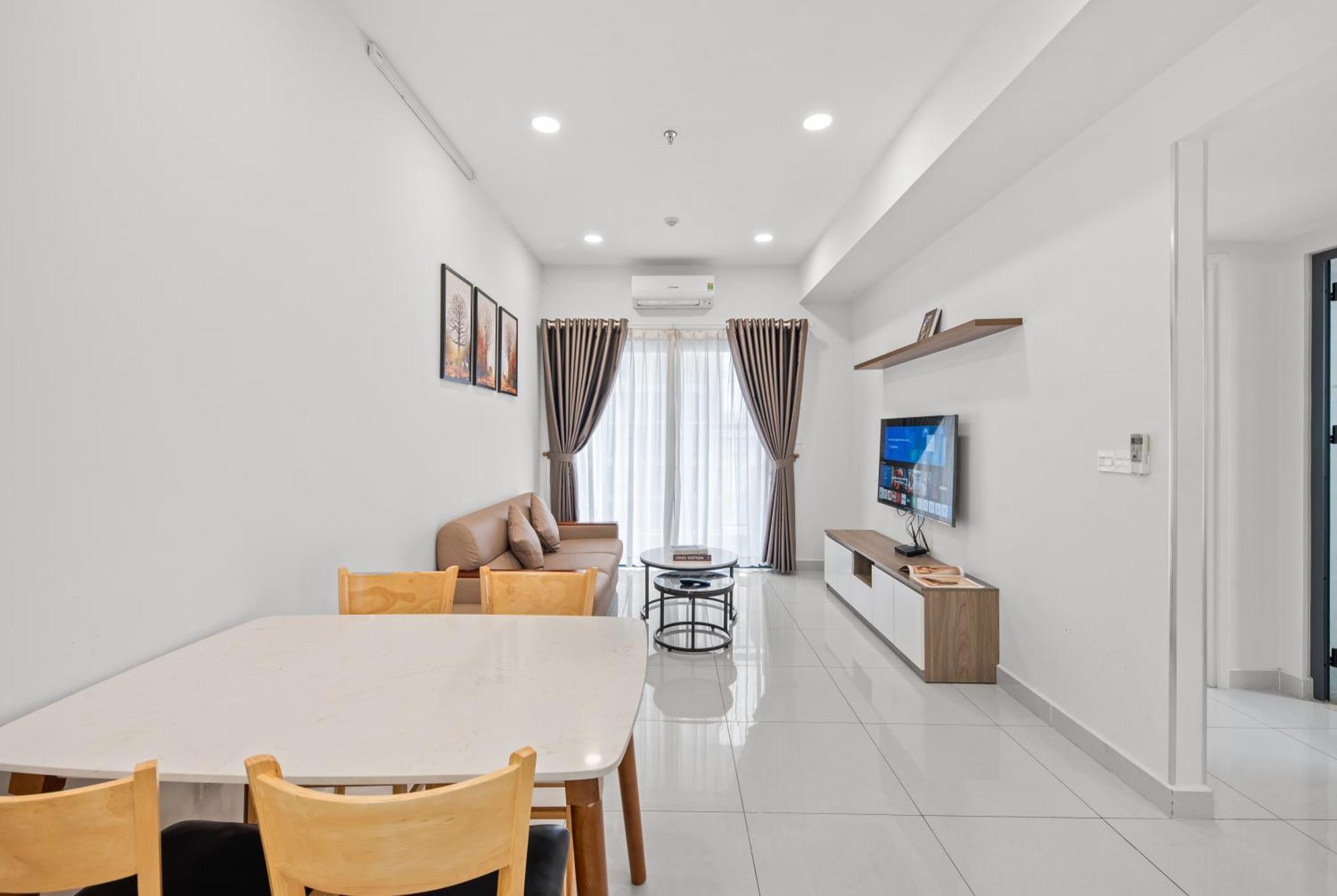 Smile Home - Soho Apartment Balcony - Modern Comfortable 호치민 외부 사진