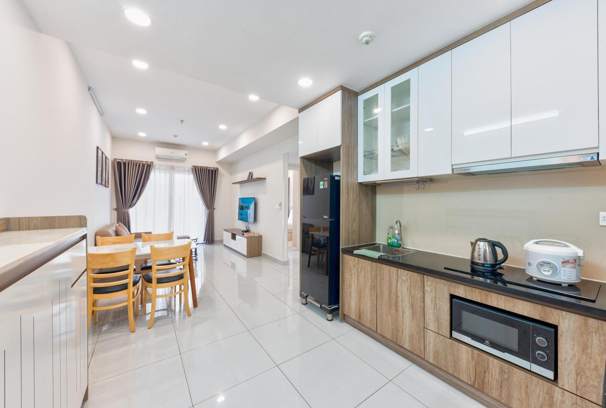 Smile Home - Soho Apartment Balcony - Modern Comfortable 호치민 외부 사진