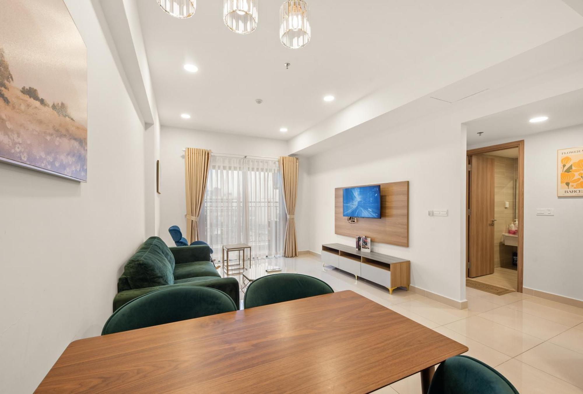 Smile Home - Soho Apartment Balcony - Modern Comfortable 호치민 외부 사진